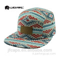 stampa cappuccio hip hop snapback in cotone con occhielli in metallo